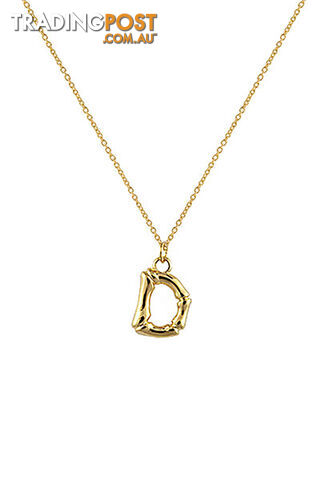 Zahar Letter D Necklace ZN0010D