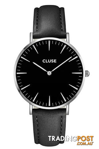 Cluse La Boheme Silver Black/Black Watch CL18201 - 8718924591550
