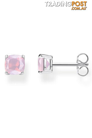 Thomas Sabo Ear Studs Shimmering Pink Opal Colour Effect TH2104 - 4051245474275