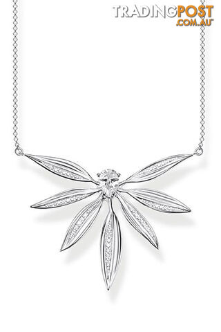 Thomas Sabo Necklace Leaves Large Silver TKE1950 - 4051245475616