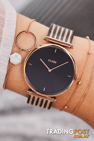 Cluse Triomphe Mesh Bicolor Rose Gold/Black Watch CW0101208005 - 8719743374171 - photo 4 of 6