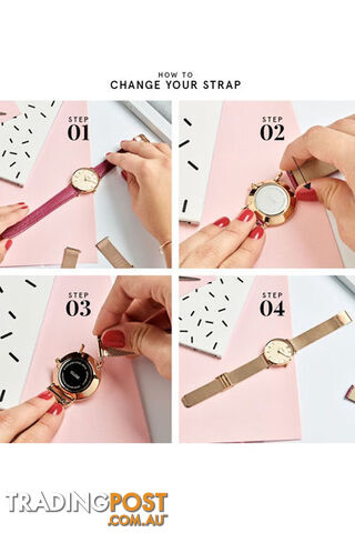 Cluse 18mm Watch Strap Mesh Gold CLS046 - 8718924594353 - photo 4 of 4