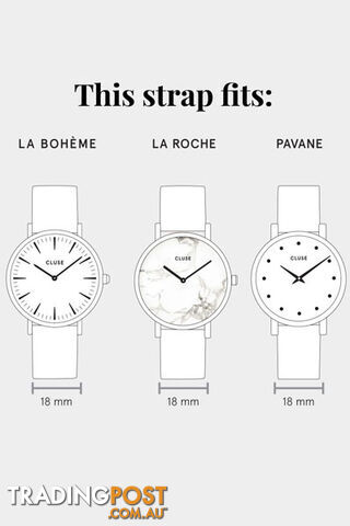 Cluse 18mm Watch Strap Mesh Gold CLS046 - 8718924594353 - photo 3 of 4