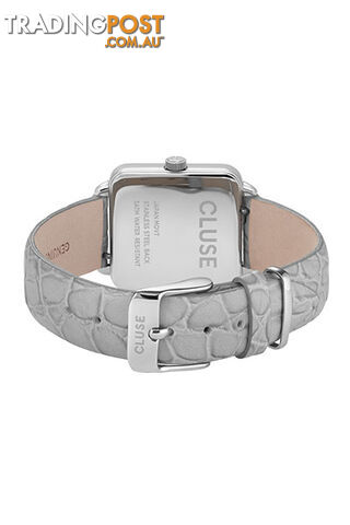 Cluse La Tetragone Silver Grey/Grey Alligator CL60018 - 8719743372221 - photo 2 of 5