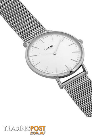 Cluse La Boheme Mesh Silver/White Watch CW0101201002 - 8719743373273 - photo 2 of 6