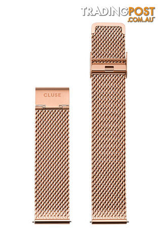 Cluse 20mm Watch Strap Rose Gold Mesh CS1401101063 - 8719743375642