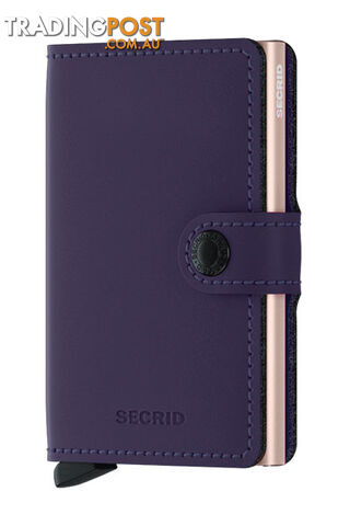 Secrid Miniwallet Matte Purple-Rose Wallet SC8251