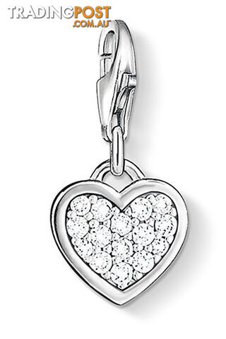 Thomas Sabo Charm Pendant Glitter Heart CC967 - 4051245079333