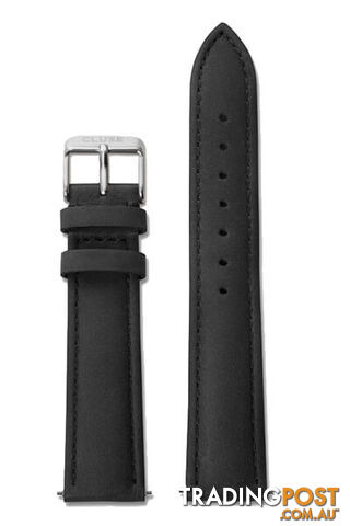 Cluse 18mm Watch Strap Black/Silver CS1408101004 - 8719743374317