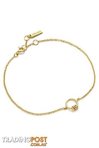 Ania Haie Modern Circle Bracelet B002-02G - 5052469200441