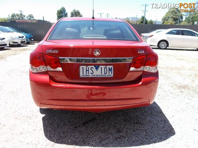 2011 HOLDEN CRUZE CDX JG SEDAN