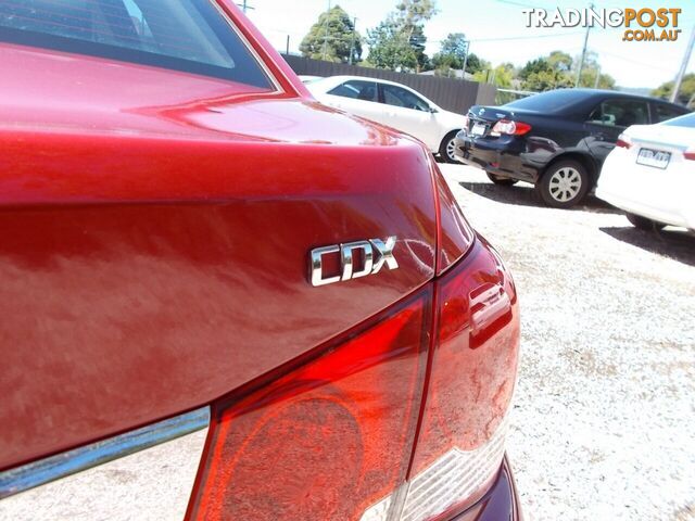 2011 HOLDEN CRUZE CDX JG SEDAN