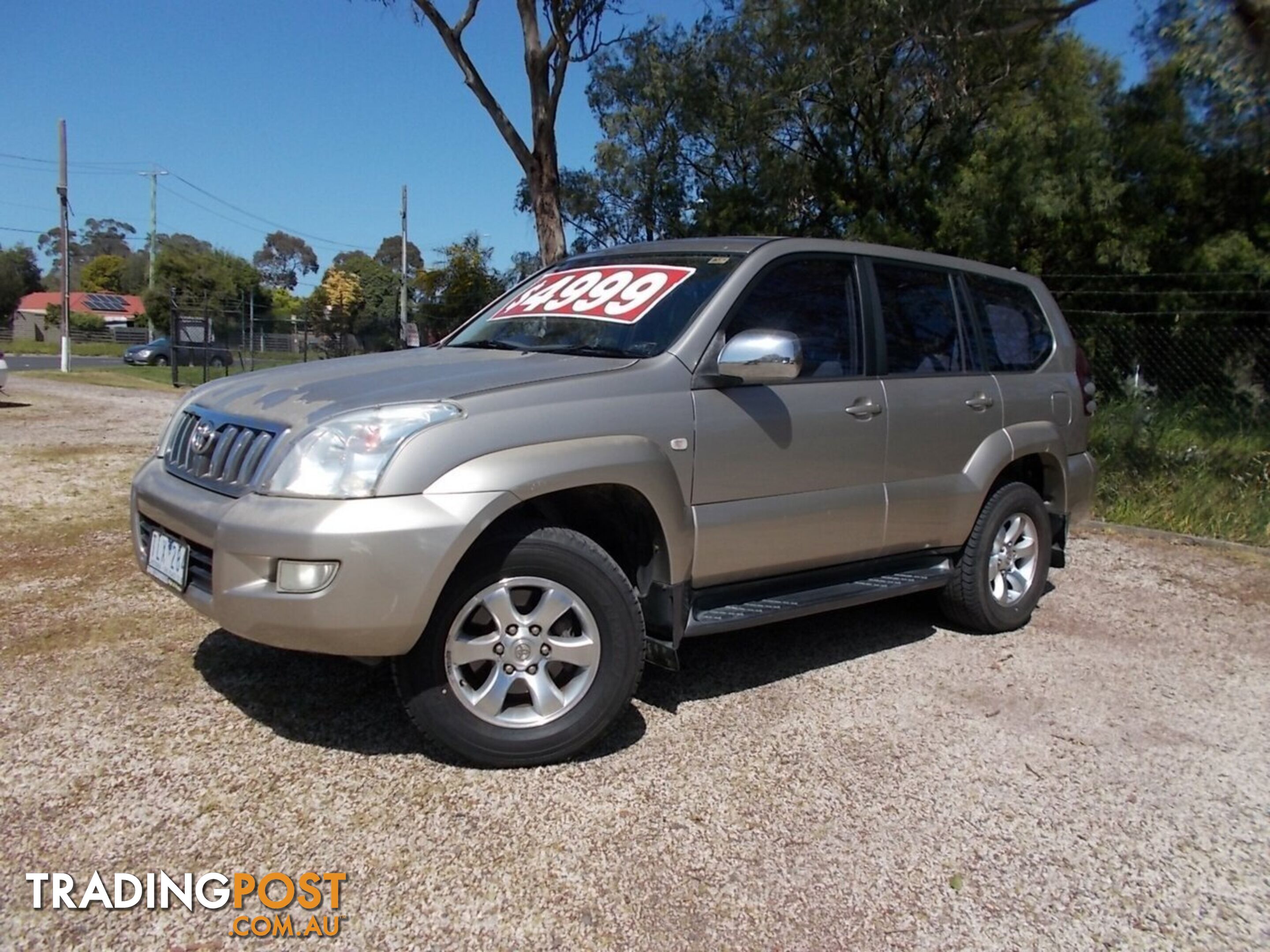 2003 TOYOTA LANDCRUISER PRADO GXL GRJ120R WAGON