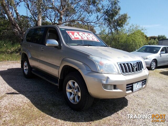 2003 TOYOTA LANDCRUISER PRADO GXL GRJ120R WAGON