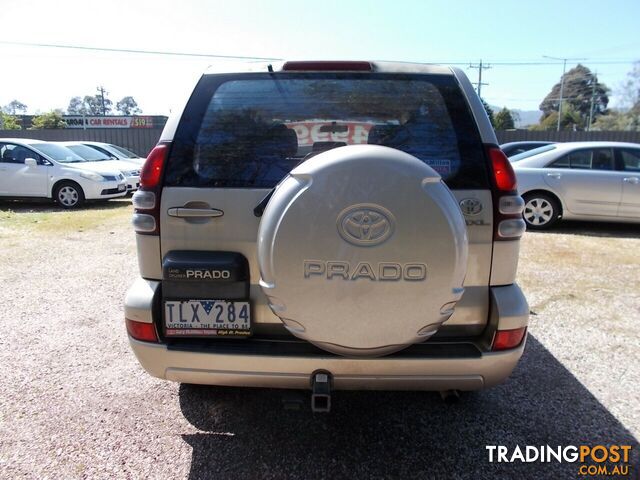 2003 TOYOTA LANDCRUISER PRADO GXL GRJ120R WAGON