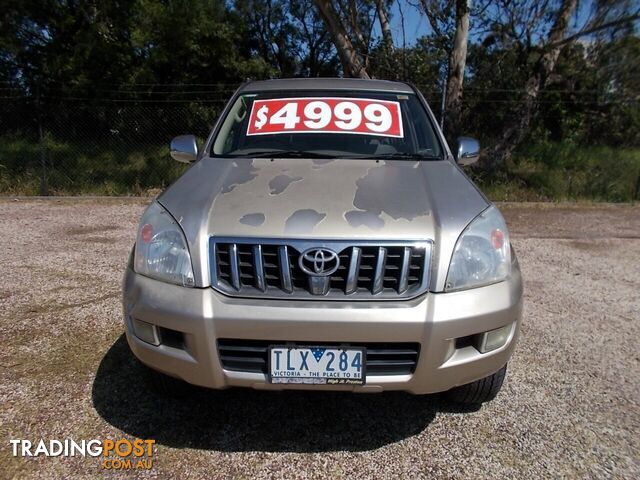 2003 TOYOTA LANDCRUISER PRADO GXL GRJ120R WAGON