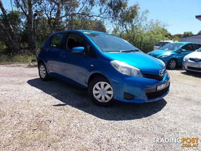 2012 TOYOTA YARIS YR NCP130R HATCHBACK