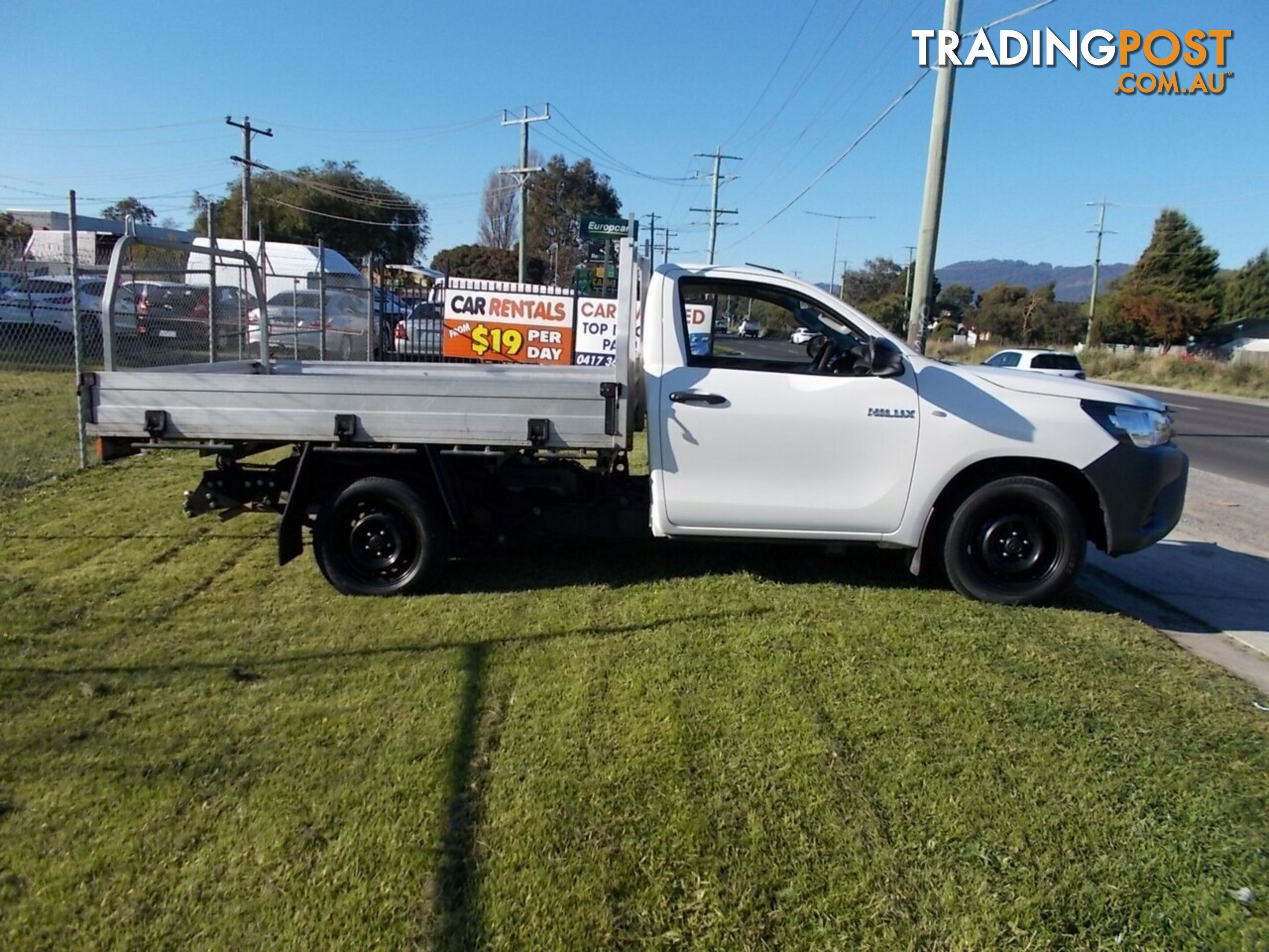 2020 TOYOTA HILUX WORKMATE TGN121R CAB CHASSIS