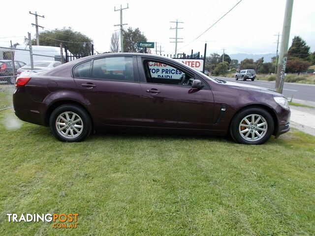 2014 HOLDEN COMMODORE EVOKE VF SEDAN