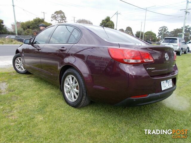 2014 HOLDEN COMMODORE EVOKE VF SEDAN