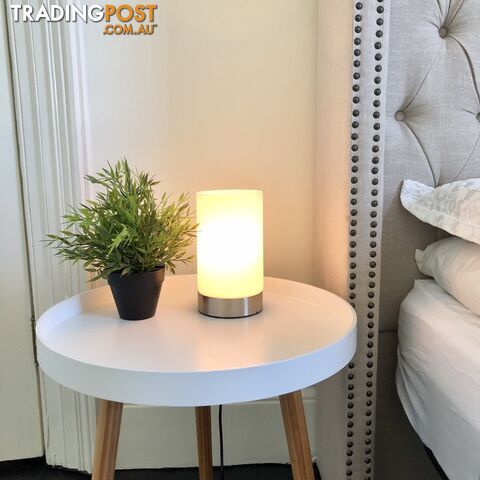 💡ONE White Soft Glow Glass Touch Lamp