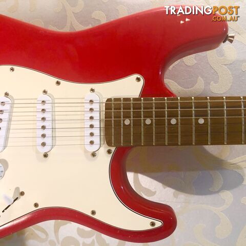 🎸RH Red Legacy (Epiphone) 6 String Electric Guitar, + Canvas & More