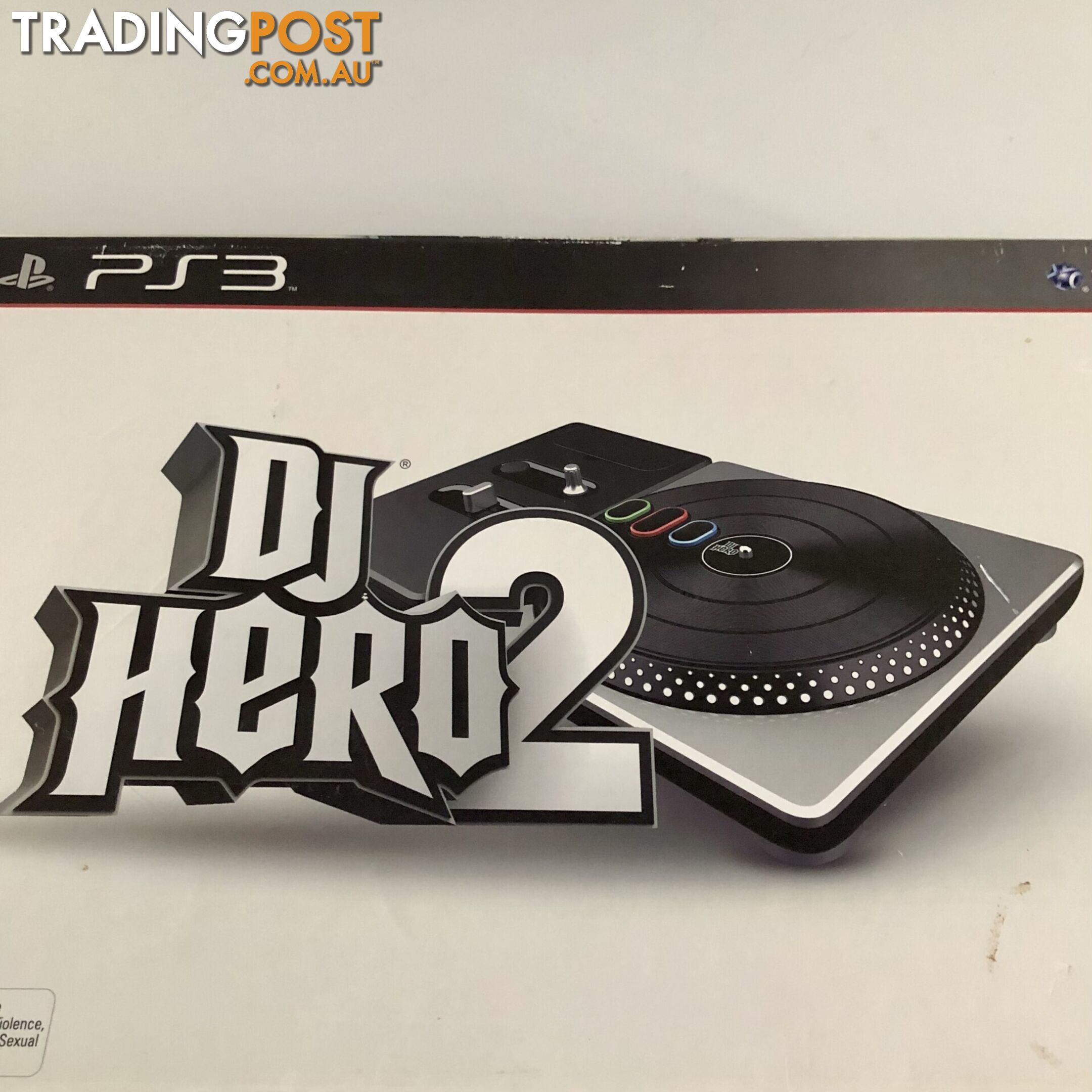 🕺Playstation PS3 DJ Hero-2 Turntable