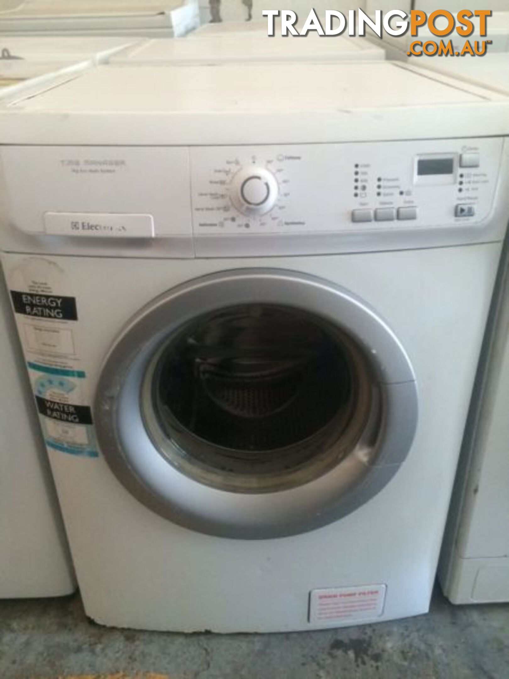 Electrolux 6.5-8kg washer