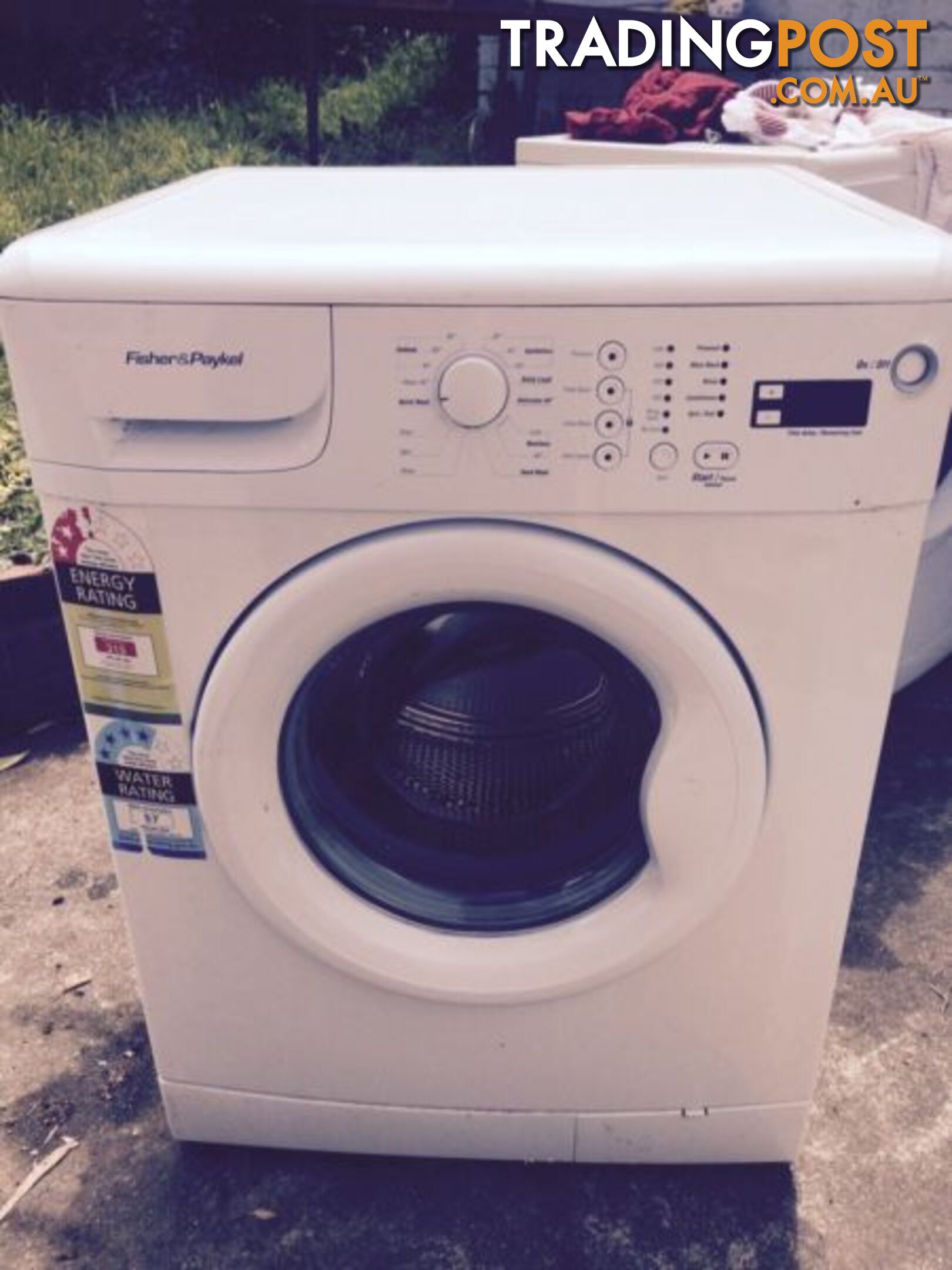 Fisher and paykel 6kg washer