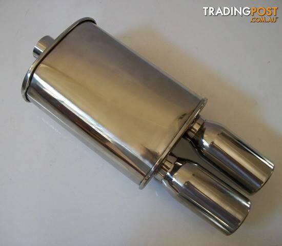 POLISHED STAINLESS STEEL MUFFLERS. From: $50. - photo 2 of 6