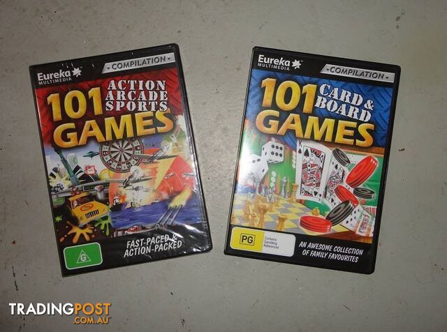 CARD AND BOARD GAME DVDs (2)