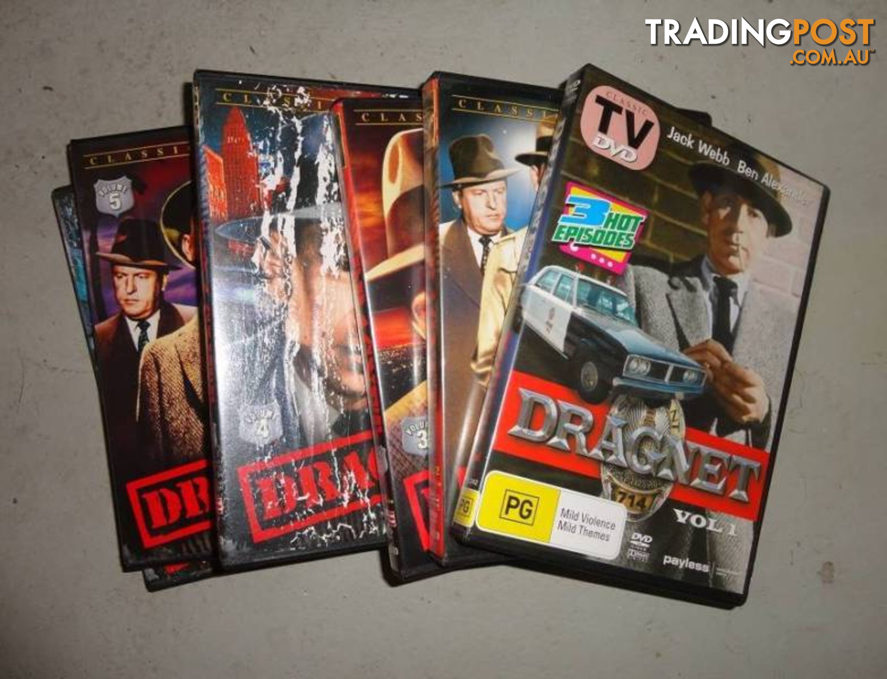 CLASSIC COLLECTORS DETECTIVE DVD SETS From $5