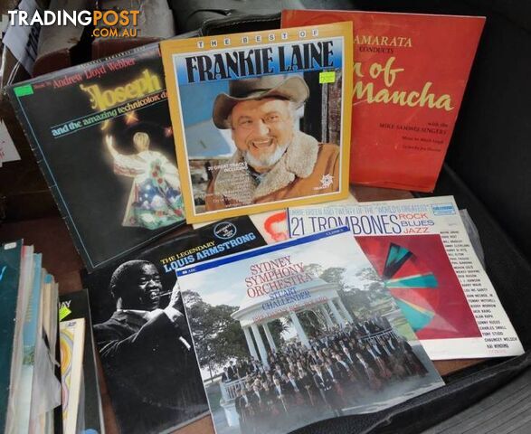 ASSORTED LP RECORDS & SETS (115) From: $10