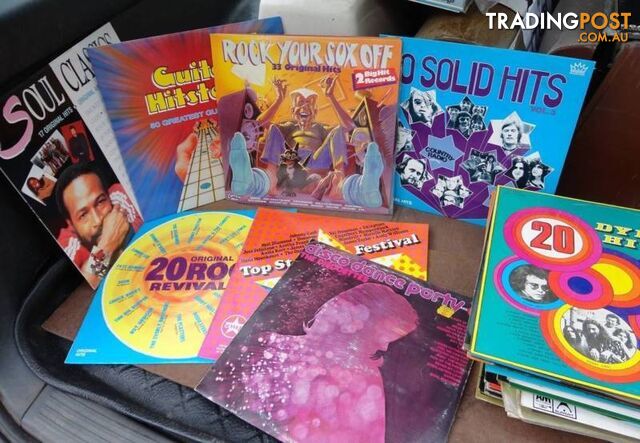 ASSORTED LP RECORDS & SETS (115) From: $10