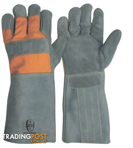 LEATHER COTTON LINED WELDERS GLOVES (2 STYLES)