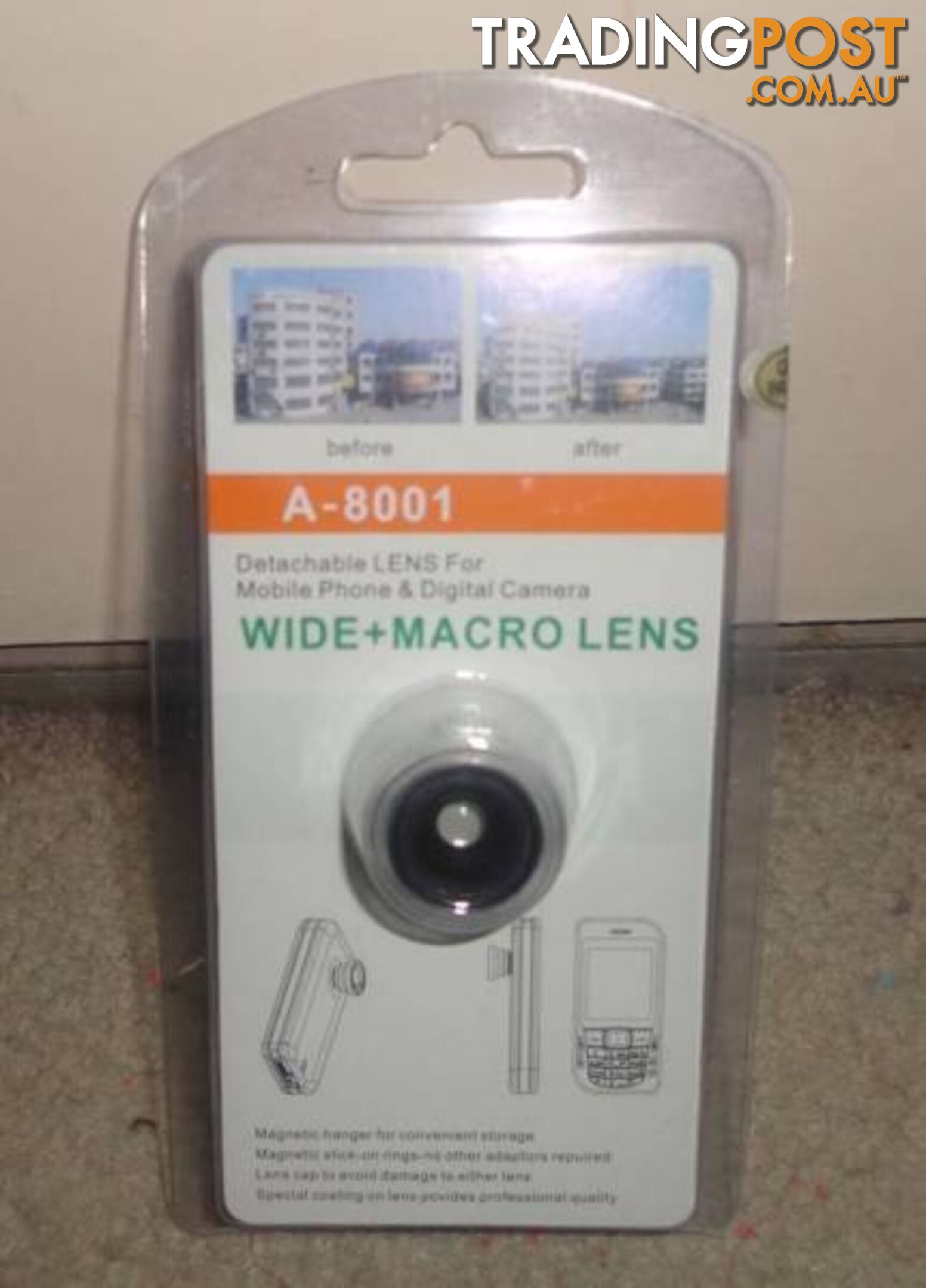 PHONE WIDE ANGLE / MACRO LENS (new)