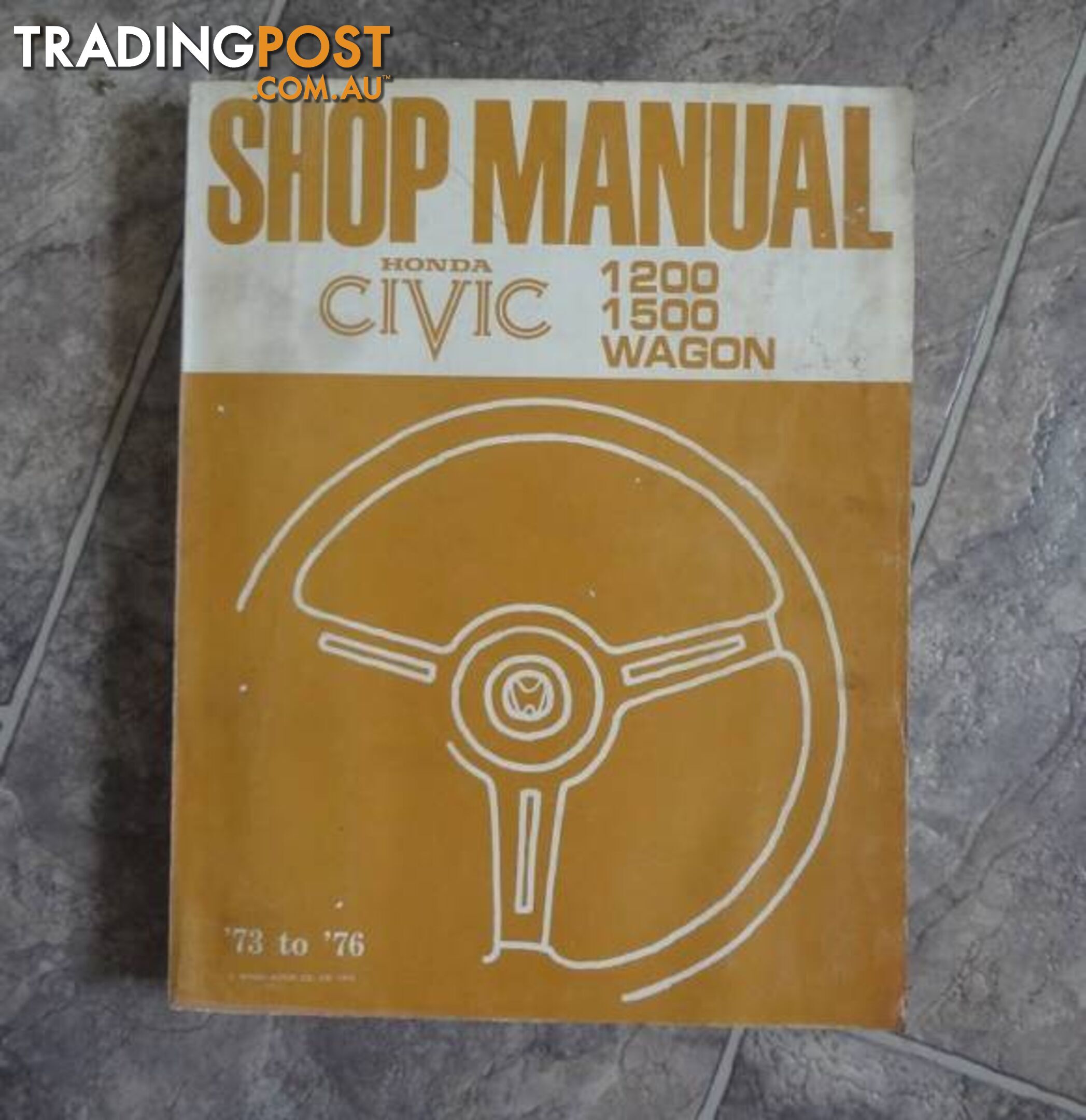 HONDA CIVIC FACTORY WORKSHOP MANUAL