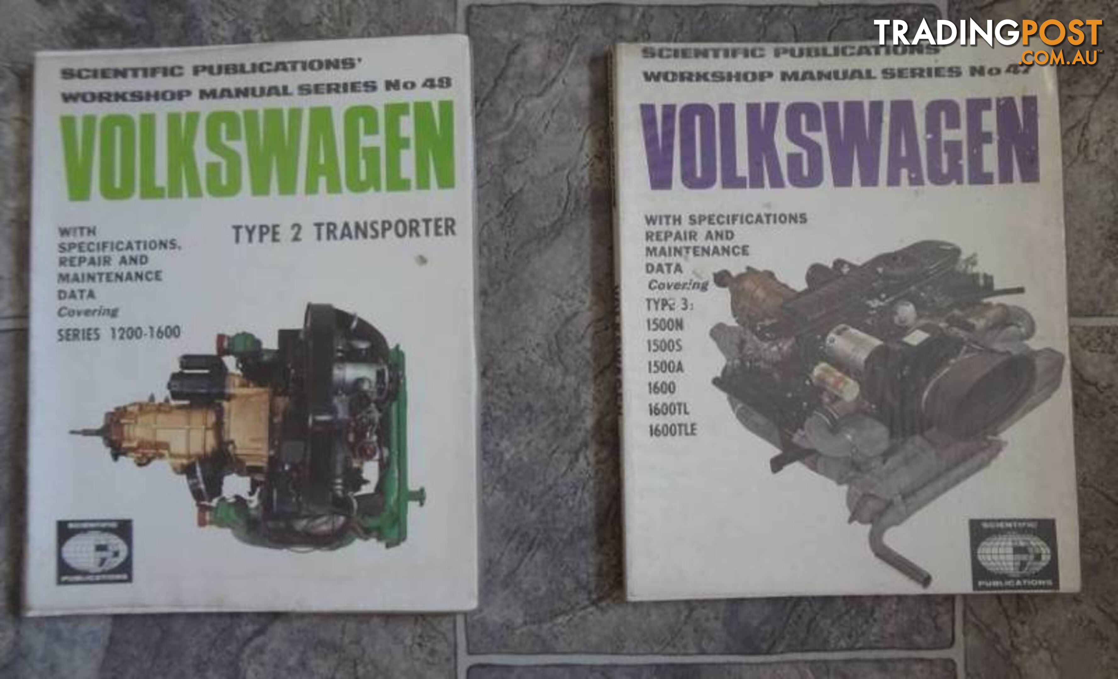 ASSORTED VW BEETLE, TRANSPORTER, T3, BOOKS AND BITS. From:$10