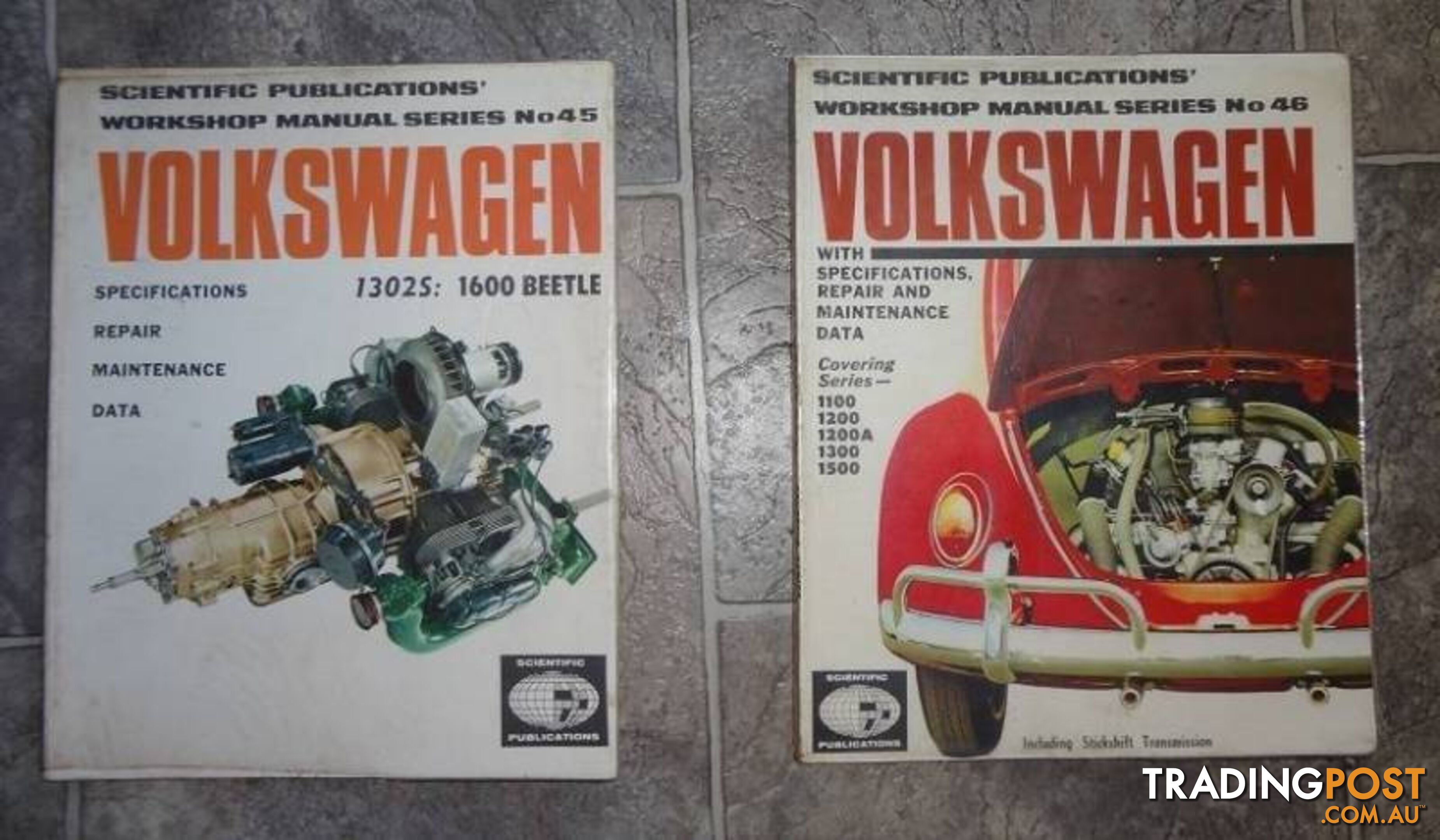 ASSORTED VW BEETLE, TRANSPORTER, T3, BOOKS AND BITS. From:$10