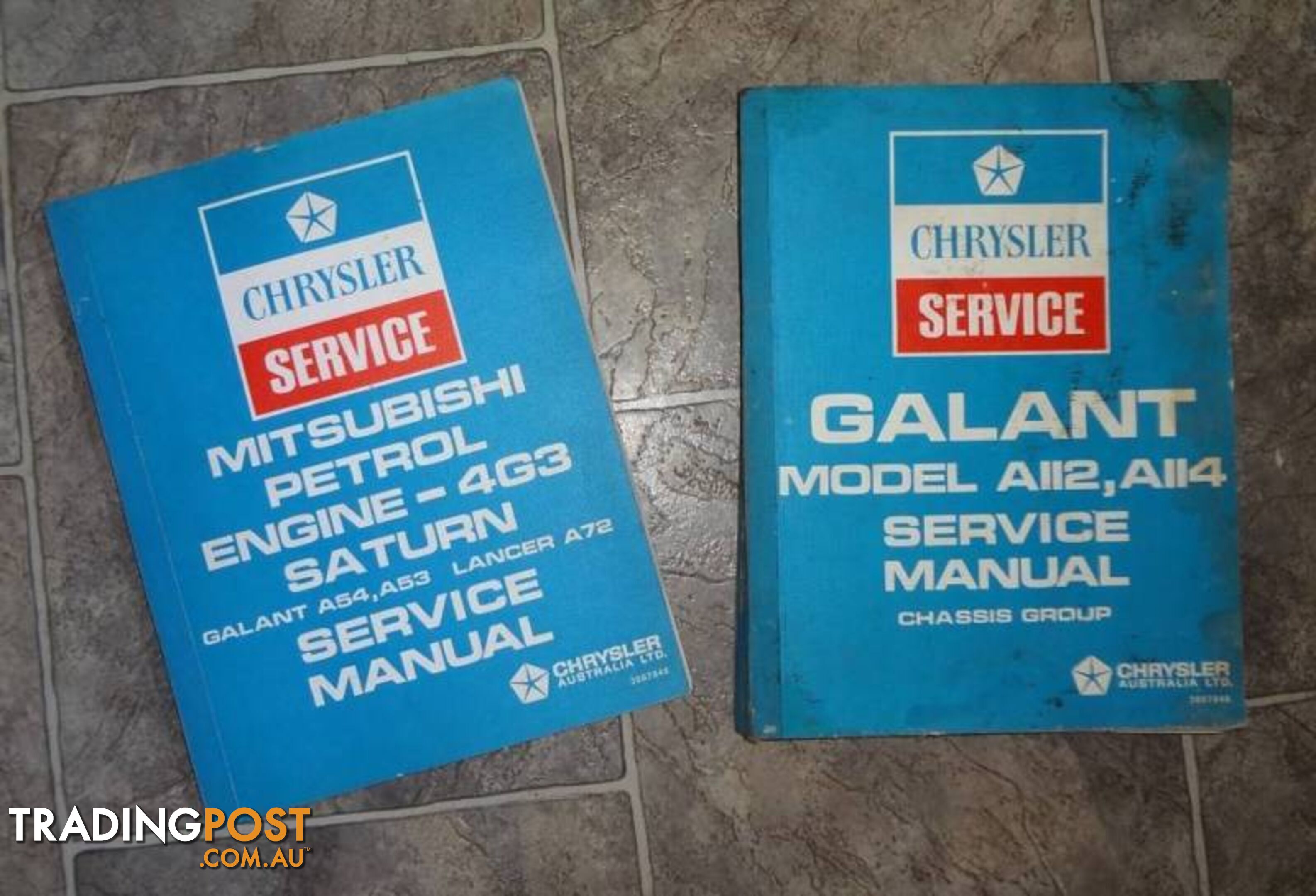 GALANT & LANCER GENUINE SERVICE MANUALS