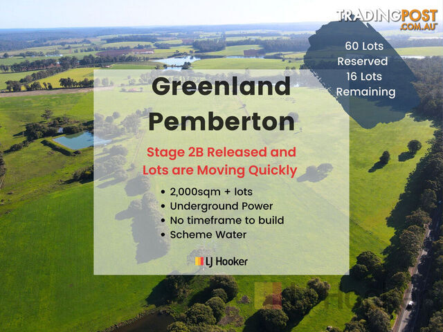 Stage 2 Golf Links Road PEMBERTON WA 6260