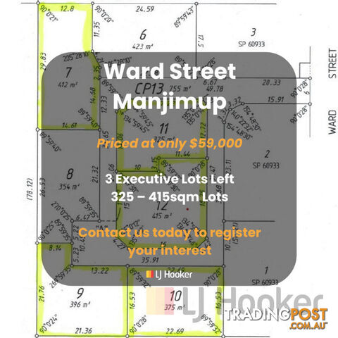 Lot 7-12 Ward Street MANJIMUP WA 6258