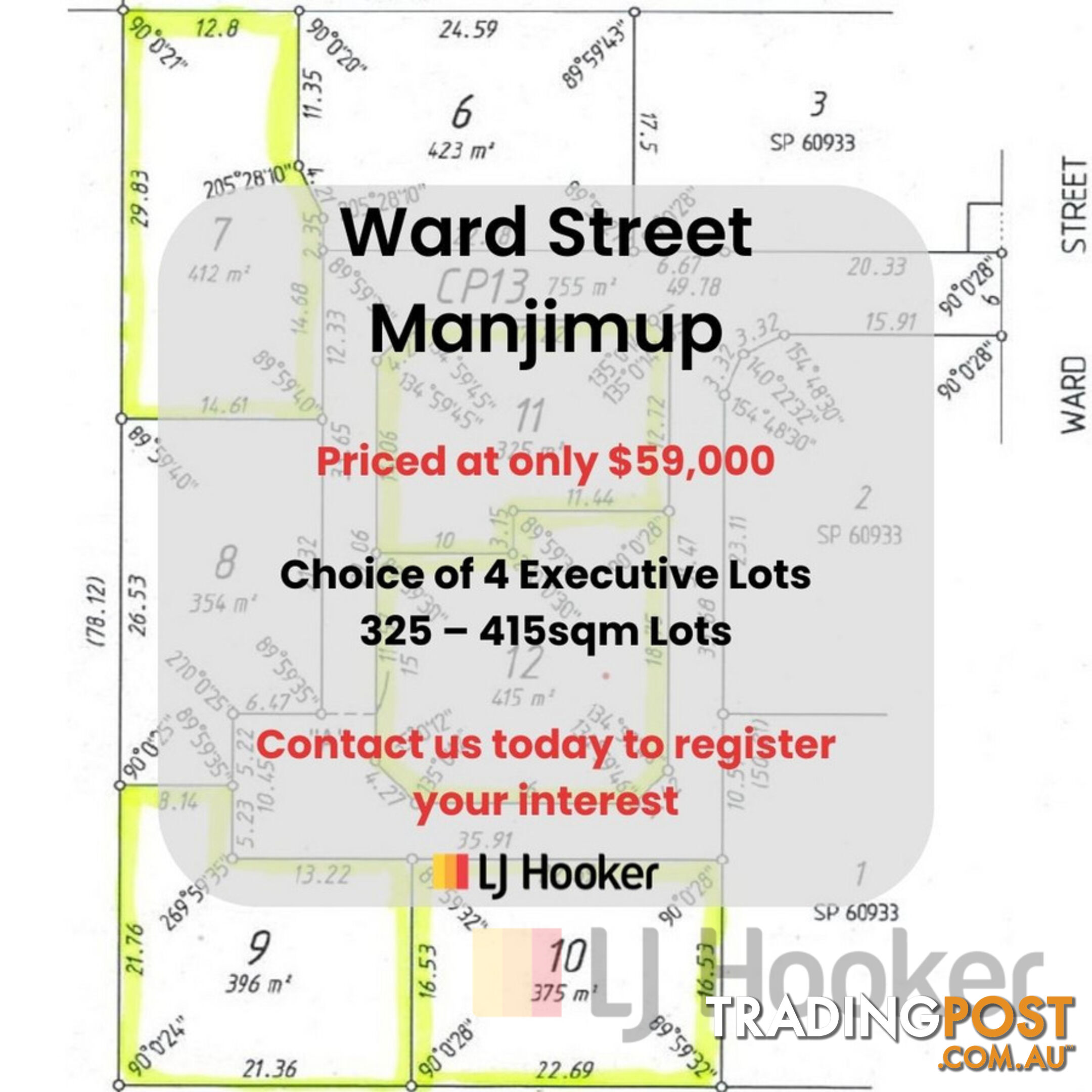 Lot 7-12 Ward Street MANJIMUP WA 6258