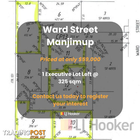 Lot 7-12 Ward Street MANJIMUP WA 6258