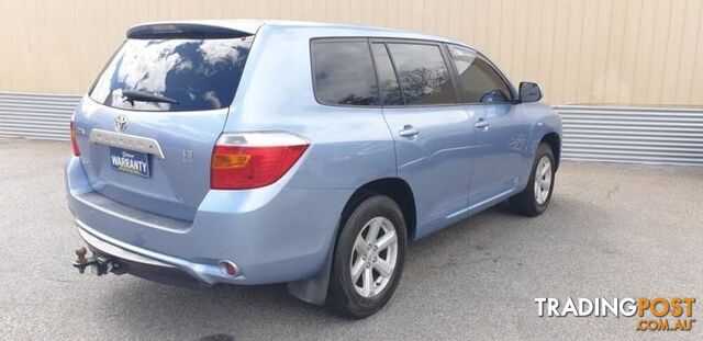 2007 TOYOTA KLUGER   