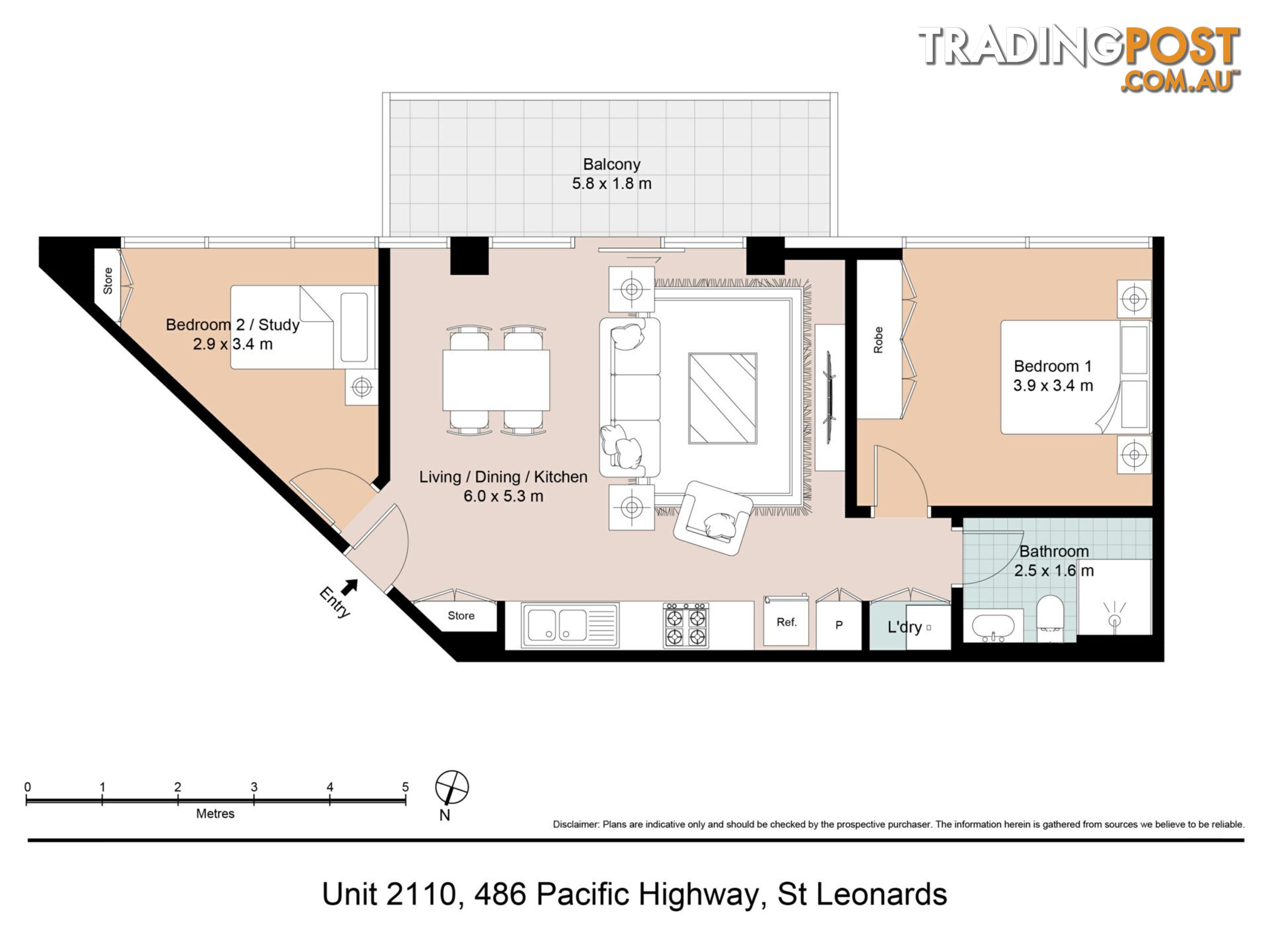 Apartment 2110/472-486 Pacific Highway ST LEONARDS NSW 2065