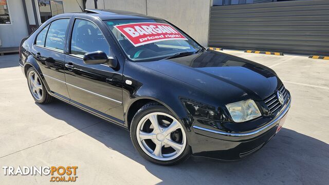 2001 Volkswagen Bora 1J MY02 UNSPECIFIED Sedan Automatic