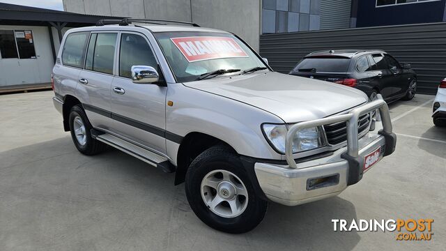 2001 Toyota Landcruiser 105 GXL Wagon Manual