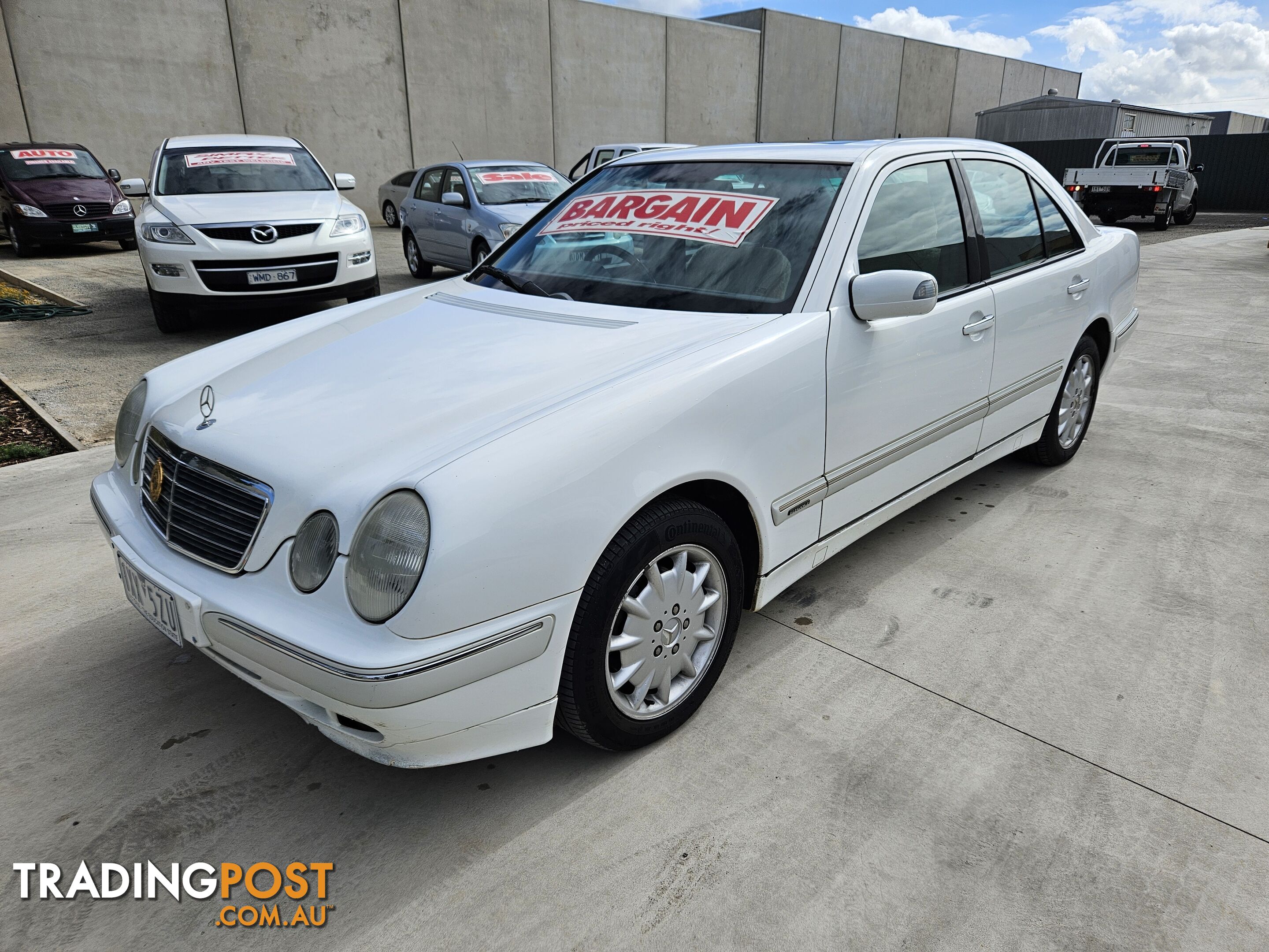 2001 MERCEDES-BENZ E200K ELEGANCE W210 4D SEDAN