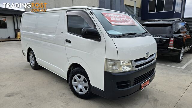 2008 Toyota Hiace TRH201R LWB Van Manual